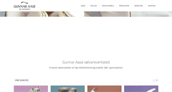 Desktop Screenshot of gunnaraase.no