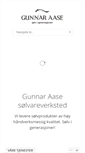 Mobile Screenshot of gunnaraase.no